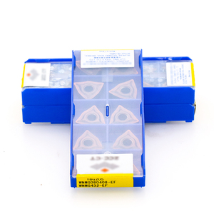 Zhuzhou-insertos de carburo CNC originales, WNMG080408-DF YBC152/YBC251/YBC252 - Product Image 1