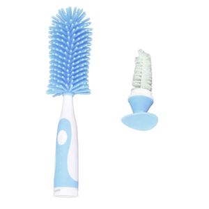 Cepillos de Limpieza para Botellas y Vasos de PP con Cepillo de Silicona para Bebés, Herramienta de Lavado de Alta Calidad, Flexible y Fácil de Usar, Libre de BPA - Product Image 3