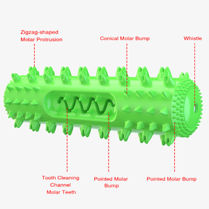 Spazzolino da Denti per Cani, Giocattolo da Masticare in TPR per la Pulizia Dentale degli Animali Domestici, Bastoncino Molare per Cani che Masticano Aggressivamente - Product Image 3