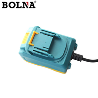 Adaptador de Corriente Directa para Herramientas Eléctricas de 21 V, Estándar Europeo, Convertidor de CA a CC de 220 V para Taladro/Llave Inglesa