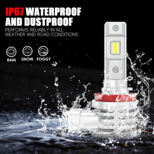 Lanseko Cắm Và Chơi Vx Xe LED Đèn Pha 17W H4 H7 9005 9006 Với Suijing Chip 6000K Đèn Pha Cho Xe - Product Image 3