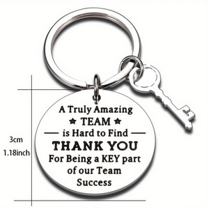 Llavero de Metal de Acero Inoxidable Personalizado para Maestros, con la Frase 'Plantan Semillas que Crecen', Regalo de Agradecimiento para el Día del Maestro, Navidad - Product Image 4