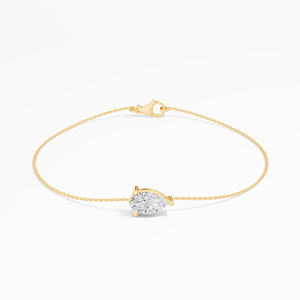 Pulsera de Tenis TISHYA DIAMOND, Chapada en Oro Blanco de 10K, con Diamantes Cultivados en Laboratorio, Corte Brillante, 16.5cm, Claridad VS1, Certificación IGI, Unisex - Product Image 1