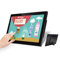 Wall Mount10-Tableta táctil capacitiva, 11,6, 14, 13,3, 15,6, 21,5 pulgadas, Android, 10 puntos, reproductor de publicidad para Pc