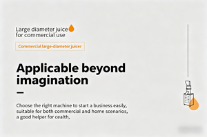 Extracteur <span class=keywords><strong>de</strong></span> jus industriel 24h/24 sans ciseaux, rendement élevé en jus, anti-colmatage, en acier inoxydable - Product Image 2