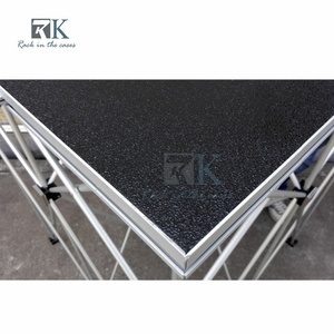 Escenario Portátil Plegable de Aleación de Aluminio para Eventos, Conciertos y Bodas, con Forma Personalizada al por Mayor - Product Image 5