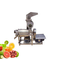 Industriële Hoge Roestvrijstalen Motor Koude Pers Fruit Groente Schroef Extractor Juicer 1.5kw 220V/380V Shengda BK-0.5T