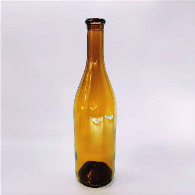 500ml50clビール空の琥珀色の茶色のフリントカラーのフリップトップスイングトップガラスビールボトル