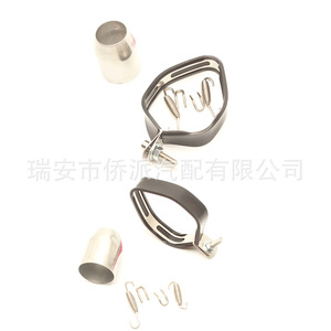 Tubo de Escape para Motocicleta Kawasaki de 25 mm, Silenciador Universal de Acero Inoxidable con Aspecto de Fibra de Carbono, Pieza de Repuesto Trasera - Product Image 2