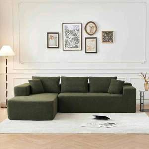 2026 Venta Directa de Fábrica: Conjunto de Sofás Modulares para Sala de Estar, Empacados al Vacío, para Edificios de Oficinas y Salas de Estar - Product Image 6