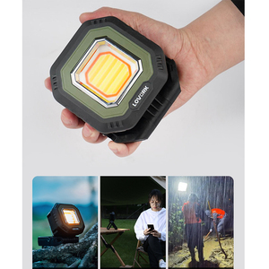Linterna LED de Camping Recargable por USB para Exteriores, Resistente al Agua IPX5, 1500LM de Brillo, Iluminación de 40m para Senderismo y Pesca - Product Image 4