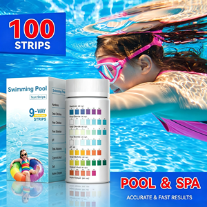 Bandelettes de test d'eau à lecture rapide en 30 secondes, 9 paramètres, pour l'entretien des piscines, des spas et des jacuzzis - Product Image 4