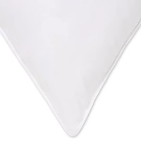 Oreiller de cou moderne en peluche douce - 100% polyester 200TC antibactérien respirant blanc pour un confort de sommeil toute saison