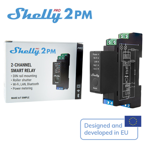 Shelly Pro 2PM-<span class=keywords><strong>interruptor</strong></span> inteligente Wifi, medidor de energía de 2 fases para el hogar, ahorro de energía - Product Image 4