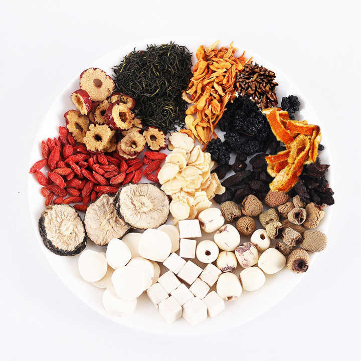 Ten Treasures Tea with Ginseng Yellow Essence Mulberry Kidney Five