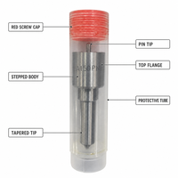 Ensemble d'injecteurs de précision avec valve à aiguille assortie pour système de carburant de moteur diesel 186FA, pièce de rechange