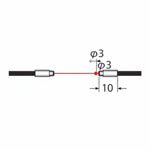 Pour le produit de câbles de communication à fibre FT-S31W de type cylindrique PANASONIC - Product Image 1