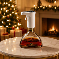 Cadeau de Noël : Distributeur de vin électrique intelligent et quantitatif, décanteur de whisky de bureau, aérateur et verseur de vin automatique USB pour la maison et les fêtes