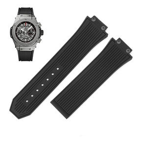 لساعة Ulysse <span class=keywords><strong>Nardin</strong></span> Big Bang الكلاسيكية الانصهار الذكية العصابات متوافقة مع 17 حزام ساعة مطاطي سوار سيليكون مع الوشم - Product Image 6