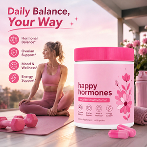 Myo D-chiro Inositol Chromium Folate Vitamine D3 Rapport 40:1 Régulation Hormonale Soutien Immunitaire Complément Alimentaire en Capsules Femmes Enceintes - Product Image 2