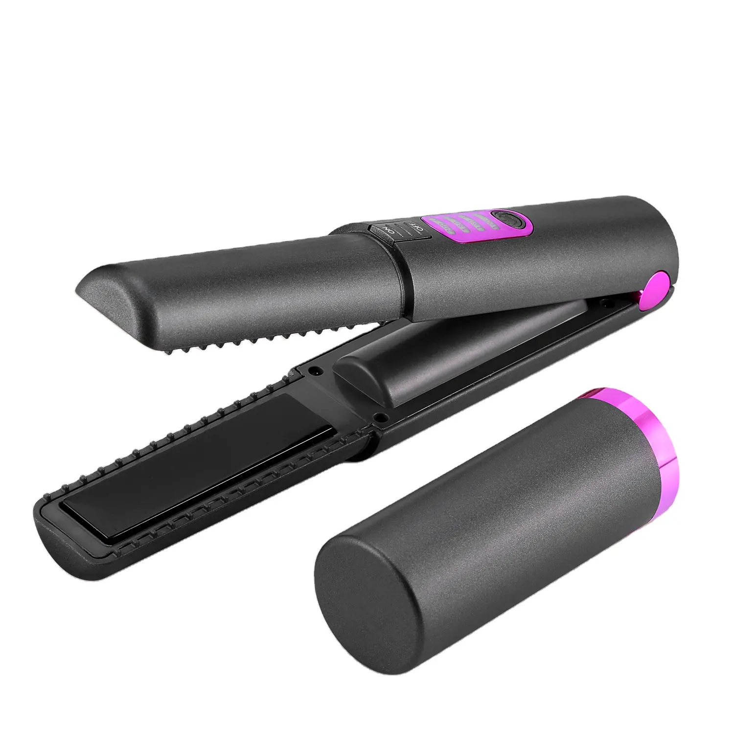 PSB Mini taşınabilir kablosuz saç şekillendirici saç düzleştirici seramik kaplama saç düzleştirici