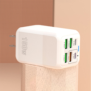 Prix d'usine, <span class=keywords><strong>chargeur</strong></span> mural multi-ports USB C 150W, 6 ports, <span class=keywords><strong>chargeur</strong></span> rapide, <span class=keywords><strong>4</strong></span> USB-A, 2 adaptateurs PD pour <span class=keywords><strong>iPhone</strong></span>, Samsung, ordinateur portable - Product Image 4