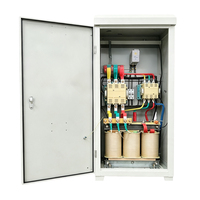Caja de Distribución de Energía Metálica 3P, Panel de Distribución Eléctrica Integrado con MCB de 100A, Frecuencia de Operación de 50Hz