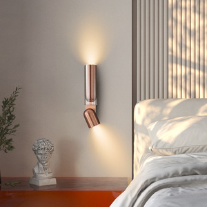 Designer Adjustable Scandinavian Minimalist Wall Lamp Modern Style Rotating <b>LED</b> for Bedrooms Entrances Hotels <b>Touch</b> Elegance - Product Image 1