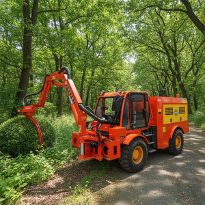 Cortasetos Profesional con Brazo Articulado Hidráulico Completo y Motor Diésel, 1 Año de Garantía para Bordes de Carreteras, Certificado CE - Product Image 1