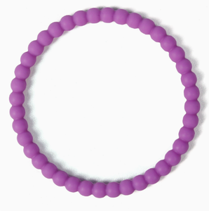Round <b>Bead</b> <b>Silicone</b> Wristband, Drop-shaped Eco-friendly Bracelet <b>Beads</b> Raw Material - Product Image 1
