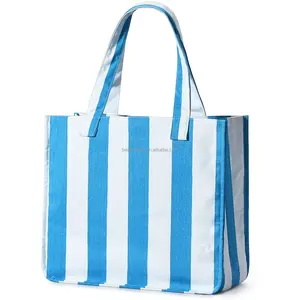 Custom Double Sewing waterproof Sand proof handbag sacs pour beach tote bag premium brand purses ladies tas crossbody beach bag