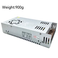 12V 40A 24V 20A 500W Alimentation LED Alimentation AC110V 220V à DC12V 24V Transformateur Led Alimentation à découpage