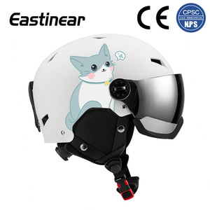 หมวกสกีเด็ก ลายยูนิคอร์น เลนส์กันฝ้า วัสดุ PC สำหรับกีฬาฤดูหนาว - Product Image 5