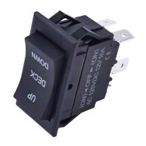 Interrupteur à bascule pour levage de plateau de <span class=keywords><strong>tondeuse</strong></span> <span class=keywords><strong>autoportée</strong></span> 1716329 1716329SM 430-930 078300000 pour Briggs & Stratton Snapper GT600 LT9500 - Product Image 5