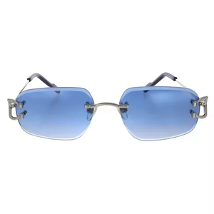 Modern Luxury Diamond Accent Eco-Friendly Lightweight Sunglasses with Extra <b>Large</b> <b>Frames</b> for Trendsetters for Want Stand India - Product Image 3