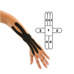 Cinta de kinesiología para hombros, brazos, dolor de <span class=keywords><strong>espalda</strong></span>, alivio de la leggings, terapia muscular, resistente al desgaste - Product Image 4