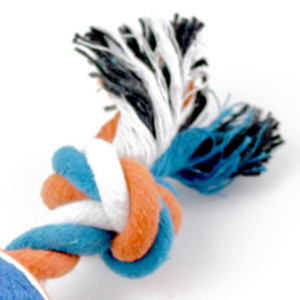 Jouet en corde de coton de 41 cm, couleurs mélangées, interactif et mobile, pour animaux de compagnie - Product Image 5