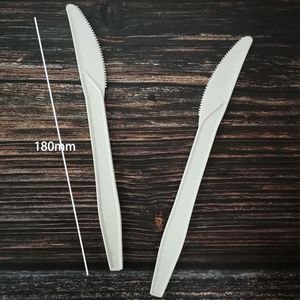 <span class=keywords><strong>Fourchette</strong></span> et cuillère en <span class=keywords><strong>plastique</strong></span> jetable d'amidon de maïs CPLA biodégradable écologique pour aliments pour bébés gaufré et laminé mat - Product Image 3