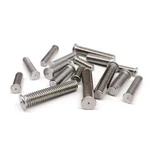 China Factory ISO13918 stainless steel fully threaded capacity discharge spot welding studs screw