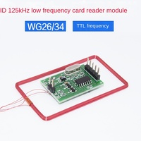 Module de lecteur de cartes RFID mini 125 kHz, protocole Wiegand, indicateur rouge-vert pour contrôle d'accès et intégration interphone
