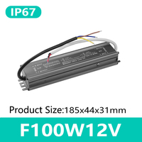 Nuevo producto Personalización 60W 80W Controlador LED de corriente constante 10-80W 12V 24V transformador regulable tuypower supply adapt