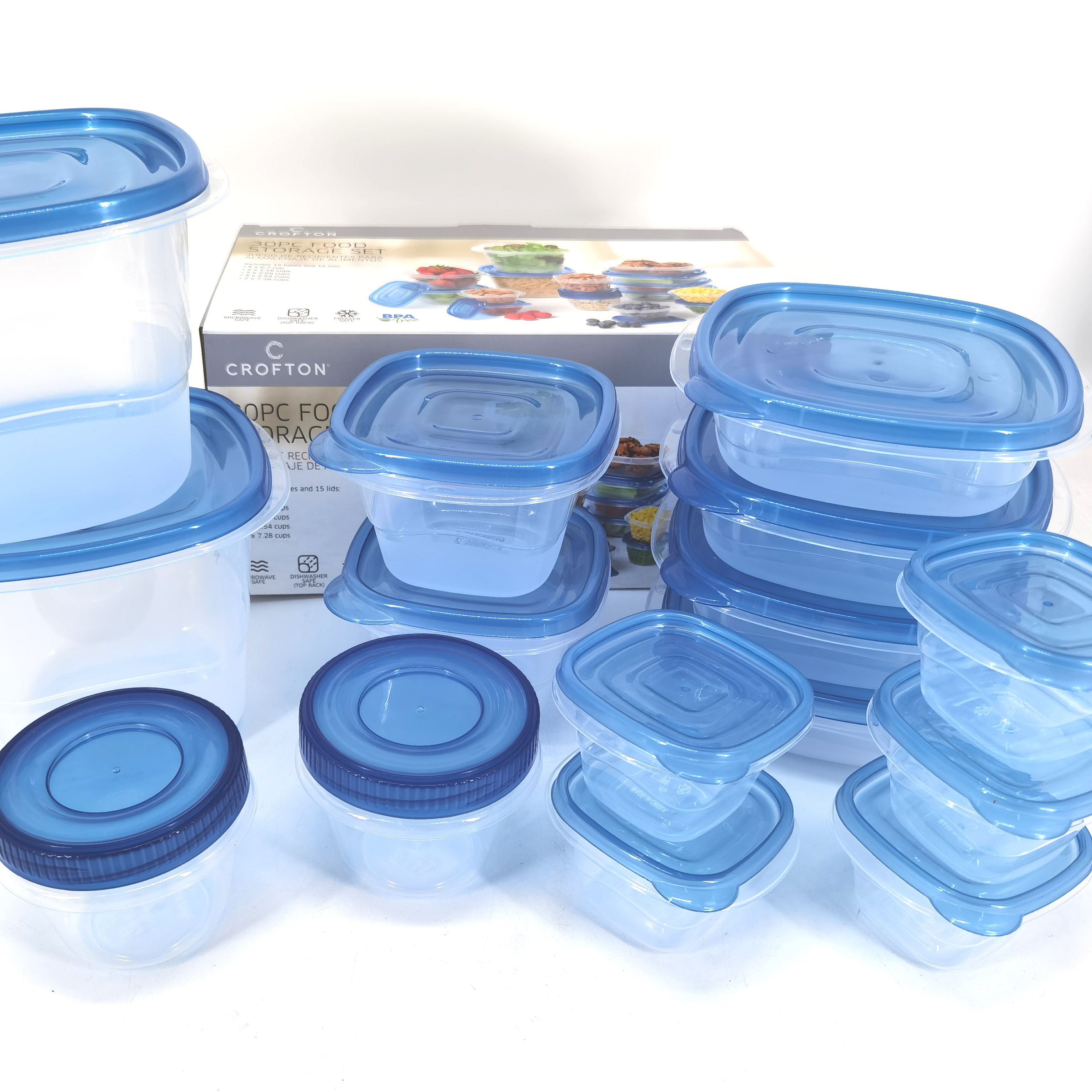 Aldi Food Storage Premium Designer Bowls Containers