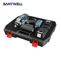 Clé à chocs sans fil industrielle 21V à moteur sans balais, entraînement 1/2 pouce, couple de 350 Nm, 1800 tr/min, batterie lithium-ion pour réparation automobile