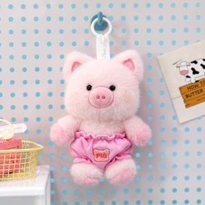 Llavero de Peluche de Animal Adorable, Capibara, Perro, Alta Calidad, Logotipo Personalizado, Accesorios de Moda para Bolsos, Llavero de Peluche para Niños, Regalo, Peluches - Product Image 4