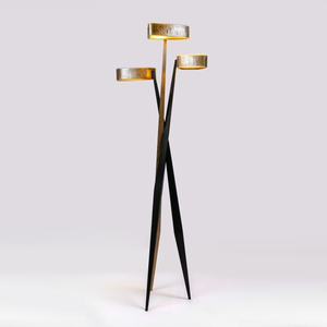 Lampada <span class=keywords><strong>da</strong></span> terra di design scandinavo soggiorno camera <span class=keywords><strong>da</strong></span> letto moderno minimalista ornamenti in tessuto personalità creativa crema vento ambiente - Product Image 6