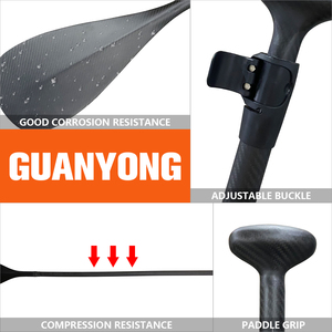 Planche à pagaie en Fiber de carbone super légère de haute qualité pour les sports nautiques Logo personnalisé pour Dragon Boat Kayak SUP Surf - Product Image 4