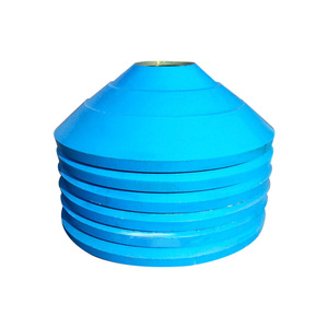Piezas de acero con alto contenido de manganeso para revestimiento de tazón, manto y concavo de trituradora de cono Symons - Product Image 2