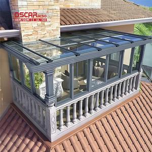 Petites serres de jardin, serre en aluminium, serre en verre, jardin d'arrière-cour, patio, jardin, solarium, véranda - Product Image 2