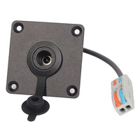 Conector de Panel Impermeable DC 5521 para Starlink Mini, Cable de Alimentación Hembra DC 5.5 2.1mm para Usar en RV, VAN, Autobús, Barco