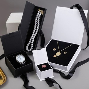 Custom <b>Bow</b> Ribbon Book Type Box Paper <b>Bow</b> Tie Packaging Box Jewelry <b>Gift</b> Watch Brace <b>Gift</b> Box - Product Image 5